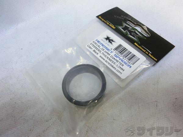 製品情報カテゴリサスペンション、フォーク ヘッドパーツ コラムスペーサー メーカーKCNC年式-色状態ランクA(未使用品)送料サイズ小型サイズ幅：12mmパーツ規格：OS色：ブラック状態コメント未使用品です。その他