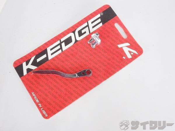 フロントディレイラー ケーエッジ チェーンキャッチャー 直付け用 ブルー - 中古