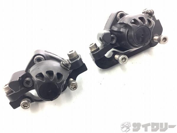ブレーキ本体 ディスクブレーキ ヘイズ 機械式ディスクブレーキ前後セット HMX-1 ※欠損あり 中古