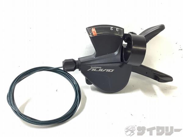 シフター ラピッドファイヤータイプ シマノ シフター ALIVIO SL-M3100-R 3s 左のみ - 中古