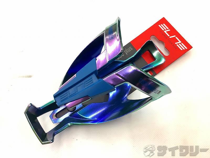 ボトルケージ エリート ボトルケージ Custom Race Plus SHINY BLUEGREEN - 中古