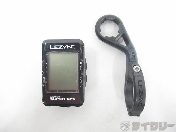 サイクルコンピュータ ノーマル レザイン GPSサイクルコンピューター SUPER GPS - 中古