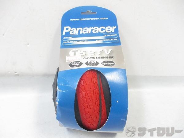 タイヤ 700C パナレーサー クリンチャータイヤ Tserv 26x1.25 - 中古