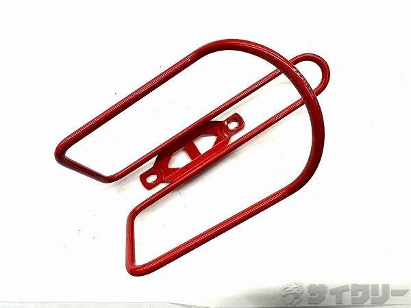 ボトルケージ ミノウラ ボトルケージ DURA-CAGE レッド - 中古