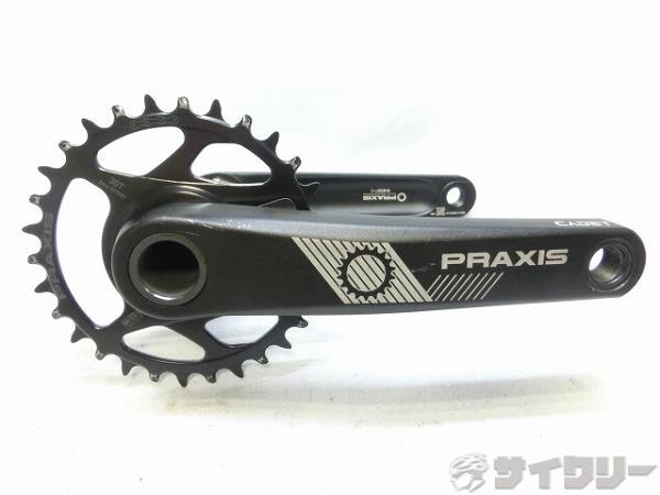 Rakuten - クランク クランク本体 プラクシスワークス クランク CADET 30T/165mm M24 - 中古