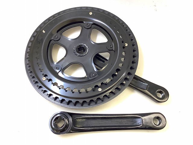 サイクリーのクランク クランク本体 不明 クランクセット 52/42T 170mm スクエア - 中古｜アングル3