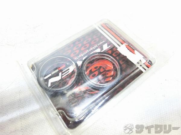 ヘッドパーツ コラムスペーサー トーケン コラムスペーサーセット TKD1221 ブラック OS - 中古