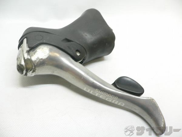 シフター デュアルコントロールレバー シマノ STIレバー ULTEGRA ST-6510 2s 左のみ ※劣化 - 中古