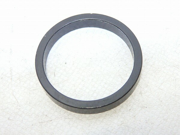 ヘッドパーツ コラムスペーサー 不明 コラムスペーサー ブラック OS/5mm - 中古