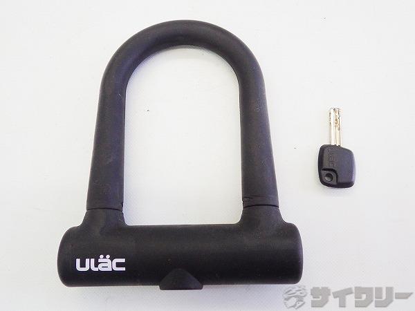 鍵、ロック ワイヤーロック ユーラック U字ロック 鍵：1本 ブラック - 中古