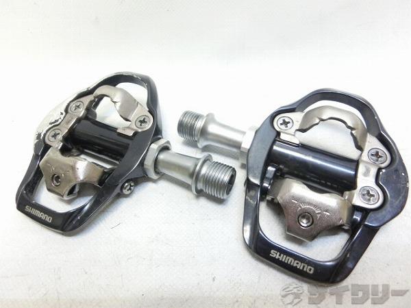 ペダル ビンディングペダル シマノ ビンディングペダル PD-R600 - 中古