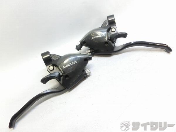 シフター デュアルコントロールレバー シマノ デュアルコントロールレバー ST-EF51 3×7s - 中古