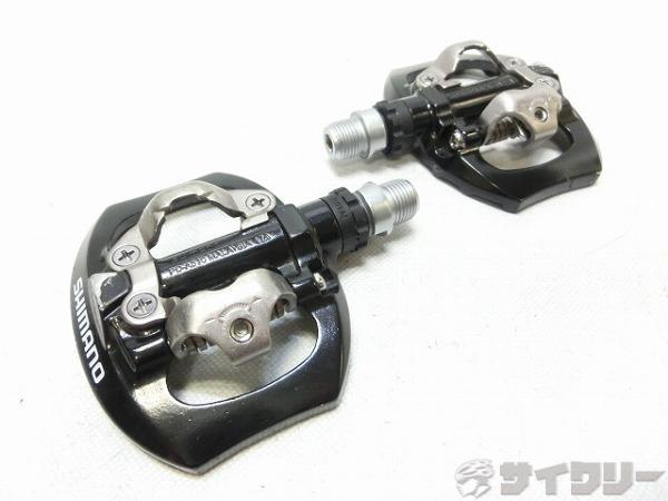製品情報カテゴリペダル関連 ペダル ビンディングペダル メーカーシマノ年式-色状態ランクC(少々キズあり)送料サイズ小型サイズパーツクリート規格：SPD色：ブラック状態コメント中古商品でございます。使用感、傷、擦れ、削れがございます。その他【SHIMANO】