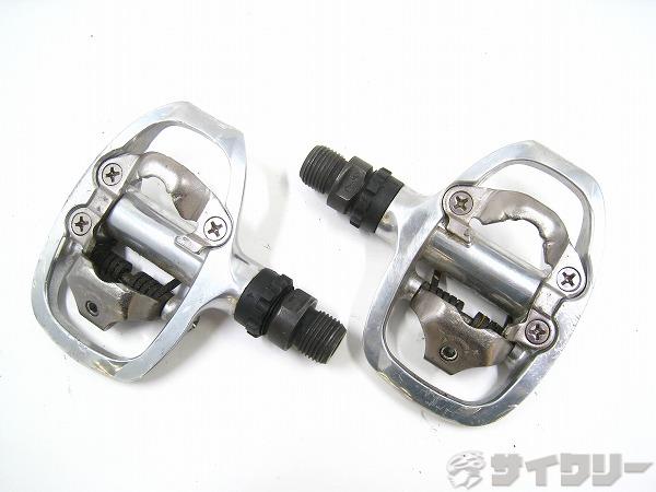 樂天商城 - ペダル ビンディングペダル シマノ ビンディングペダル PD-A520 SPD シルバー - 中古