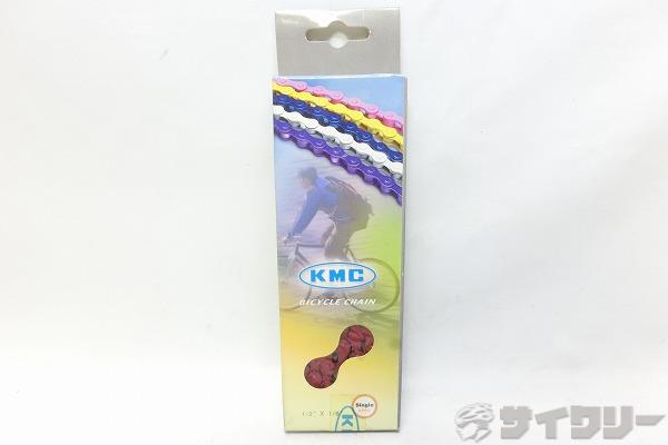 製品情報カテゴリドライブトレイン チェーン メーカーKMC年式-色状態ランクA(未使用品)送料サイズ小型サイズパーツ対応段数：シングル（厚歯 1/2×1/8リンク数：98L 状態コメント未使用品です。その他参考価格：1、260円