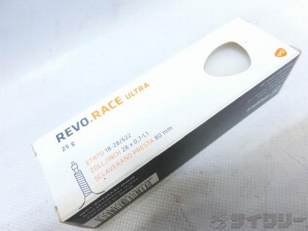 チューブ 700C レボループ 軽量TPUチューブ RACE ULTRA 700×18-28C/25g/仏式80mm - 中古