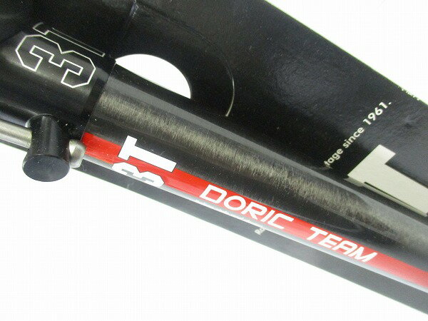 シートポスト 31.6mm 3T カーボンシートポスト DORIC TEAM φ31.6mm/280mm ブラック...