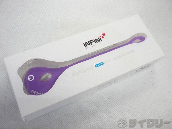 ライト その他 インフィニ セーフティライト Amuse I-201B ブルーLED パープル - 中古