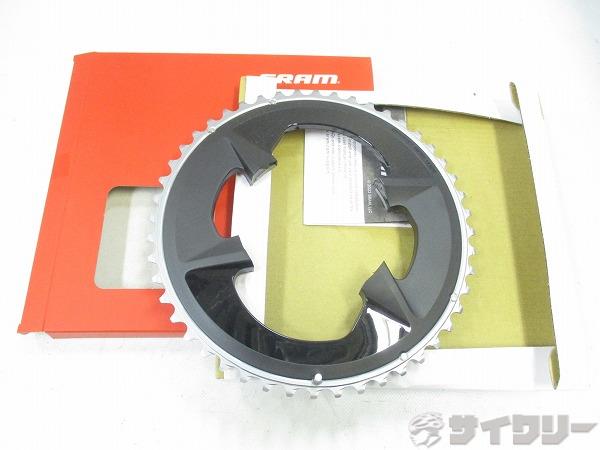 輪胎, 橡膠套組 - クランク チェーンリング スラム チェーンリング ROAD 12s RIVAL 48T 107BCD BLACK (2x12) - 中古