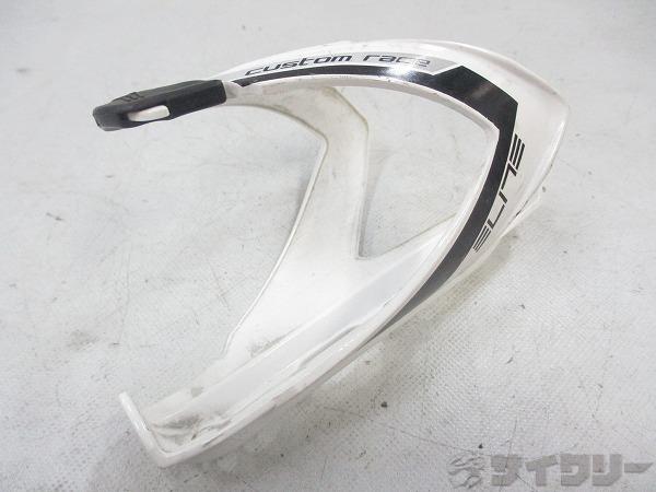 Bottle Cage - ボトルケージ エリート ボトルケージ Custom Race ホワイト - 中古