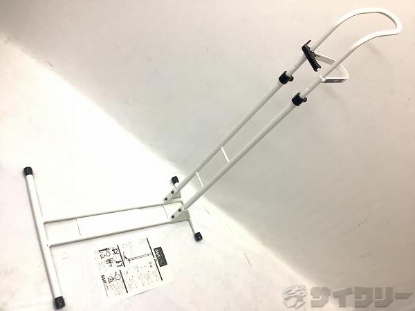 スタンド 展示用・メンテナンス用 iWA 縦・横両置きバイクスタンド A01V ホワイト - 中古