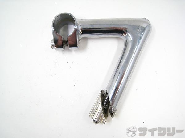 製品情報カテゴリハンドル関連 ステム スレッド メーカー日東年式-色状態ランクC(少々キズあり)送料サイズ小型サイズステム長：95mmコラム径：22.2mmクランプ径：25.4mm角度：65°パーツ色：シルバー素材：スチール状態コメント中古商品です。使用に伴う傷、汚れがございます。ボルトにサビがございます。その他【NITTO】