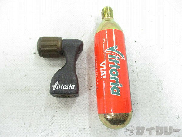 空気入れ、ポンプ 携帯ポンプ ビットリア Co2インフレーター ボンベ（x1） - 中古