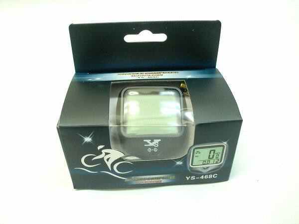 サイクルコンピュータ ノーマル Jiahe Raise サイクルコンピュータ YS-468C 不明 新品
