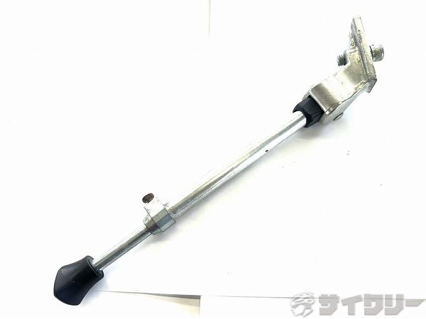 スタンド キック・センタースタンド 不明 センタースタンド シルバー ※留め具欠品 - 中古