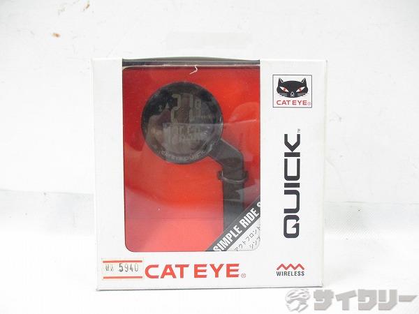 サイクルコンピュータ ノーマル キャットアイ サイクルコンピューター CC-RS100W Q...