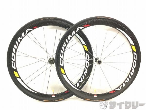 ホイール 700C コリマ ホイール前後 AERO PLUS チューブラー シマノフリー（11s） - 中古