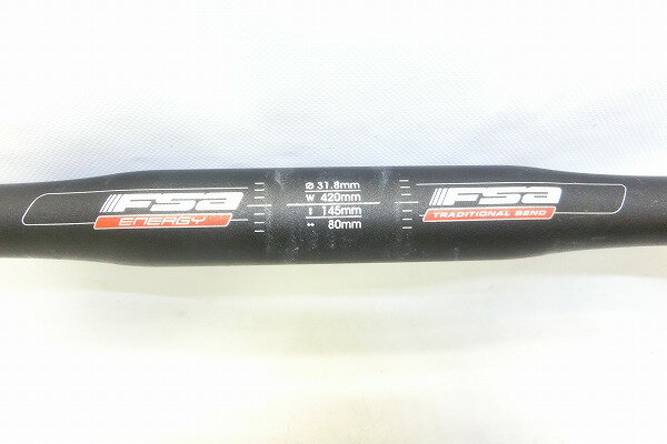 ハンドル ドロップ FSA ドロップハンドル ENERGY 420mm/φ31.8mm - 中古