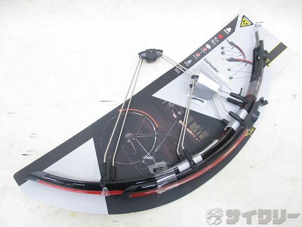 ドロヨケ/フェンダー トピーク リアライト付きフェンダーセット DeFender iGlowX - 中古