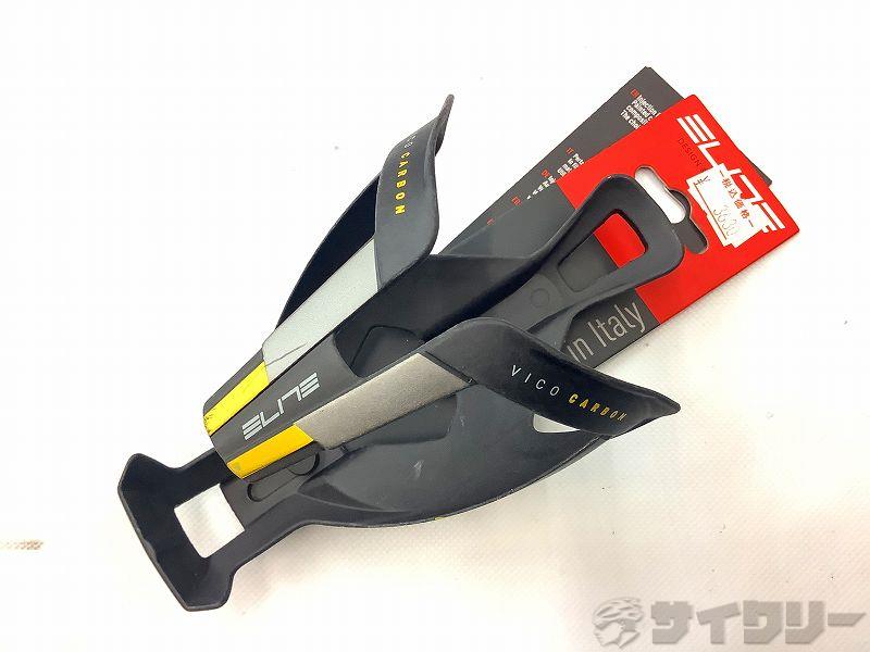 樂天商城 - ボトルケージ エリート カーボンボトルケージ VICO CARBON GRAFICA GIALLA - 中古