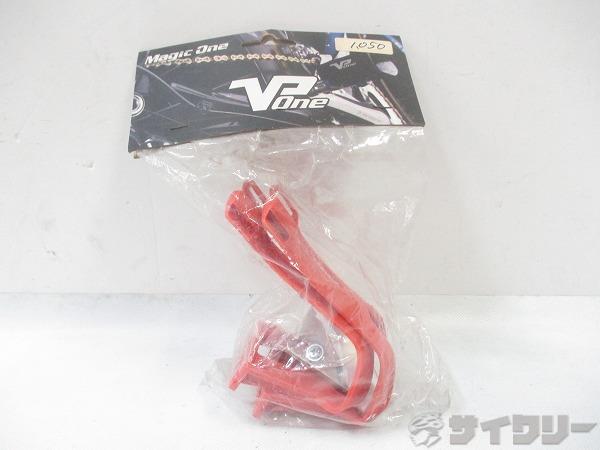樂天商城 - トゥクリップ/トゥストラップ マジックワン 樹脂製トゥクリップ レッド M（24.5-25.5cm） - 中古