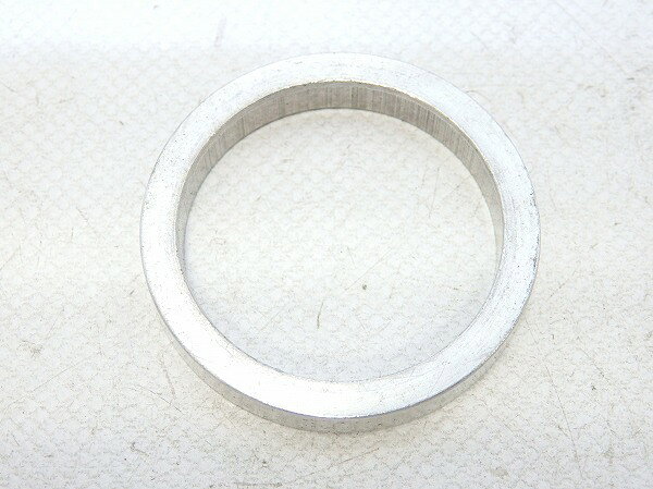 ヘッドパーツ コラムスペーサー 不明 コラムスペーサー シルバー OS/5mm - 中古