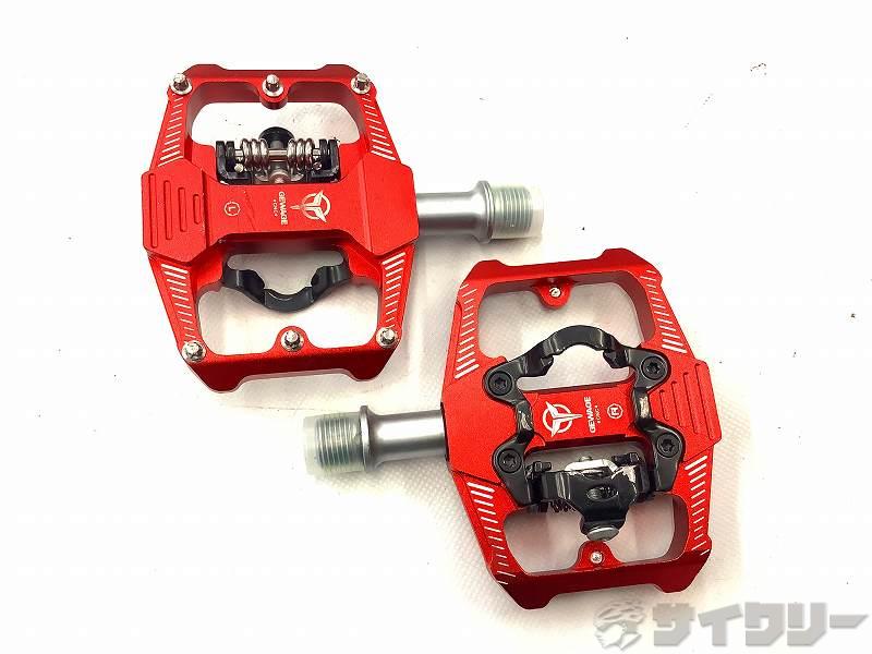 ペダル フラットペダル GEWAGE 片面フラットペダル - 中古