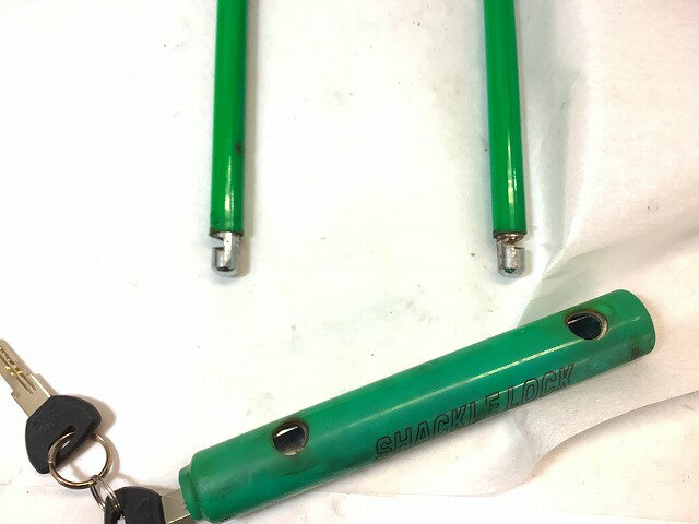 鍵、ロック ワイヤーロック リード工業 シャックルロック model u-108 - 中古