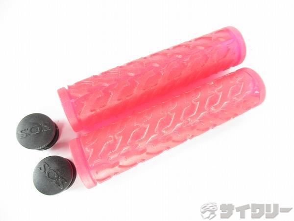 樂天商城 - バーグリップ 本体 不明 グリップ グリップ長：125 クリアレッド - 中古