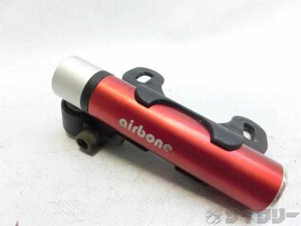 樂天商城 - 空気入れ、ポンプ 携帯ポンプ エアボーン 携帯ポンプ CO2ボンベ対応デュアルファンクション レッド - 中古