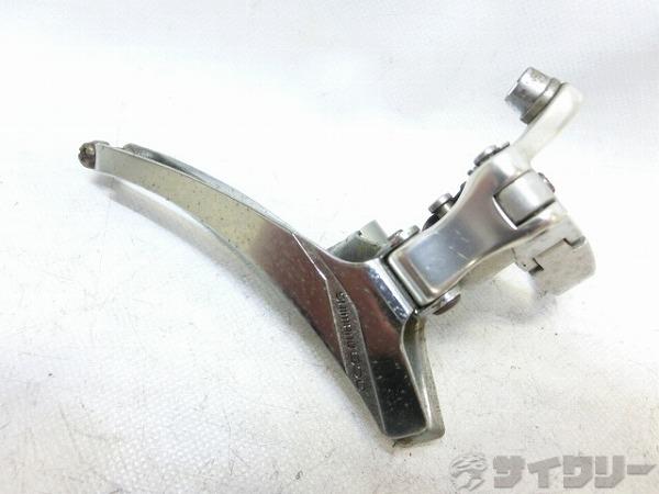 製品情報カテゴリドライブトレイン フロントディレイラー メーカーシマノ年式-色状態ランクD(年式相応のキズあり)送料サイズ小型サイズクランプ径：28.6mmパーツ規格：サイドプル対応段数：2×5sケーブルルーティング：状態コメント中古商品です。すれ、傷、さび、強い使用感がございます。その他SHIMANO