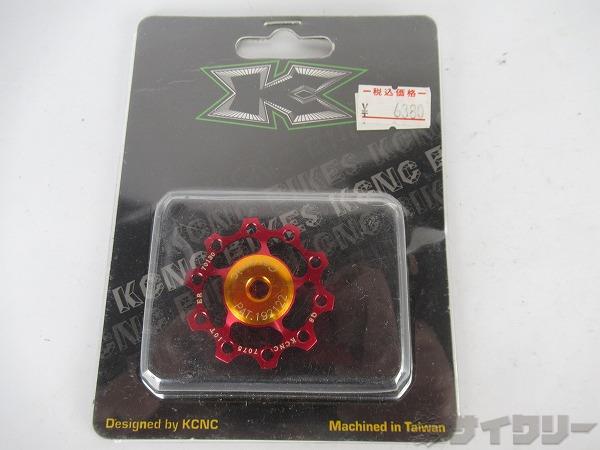Задний переключатель KCNC jockey wheel керамические направляющие 10t, красный (пара)