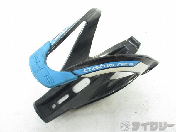 ボトルケージ エリート ボトルケージ custom race ブラック/ブルー - 中古