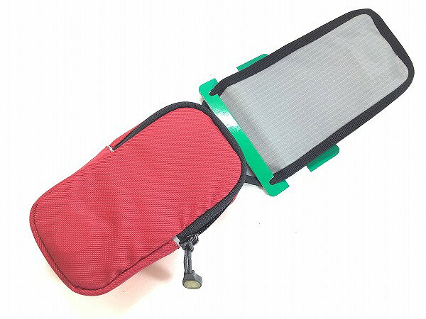 サイクリーのバッグ類（車体用） その他 ディトゥアース 【SALE】スマホホルダーステムバッグ The Roadie レッド - 中古｜アングル3