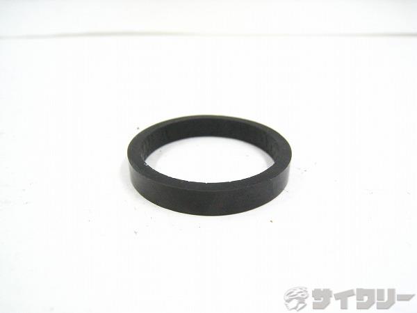 ヘッドパーツ コラムスペーサー 不明 カーボンコラムスペーサー 5mm OS - 中古