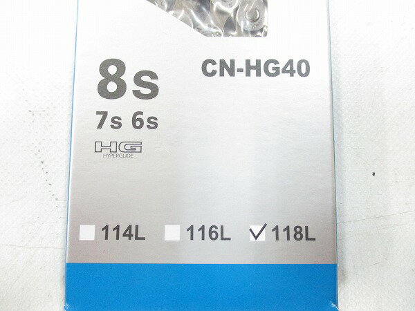 チェーン シマノ チェーン　CN-HG40　6/7/8s　118L 新品 3