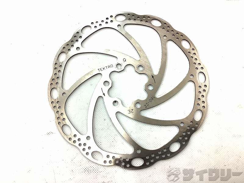 ブレーキ用小物 ディスクローター テクトロ ディスクローター　160mm - 中古