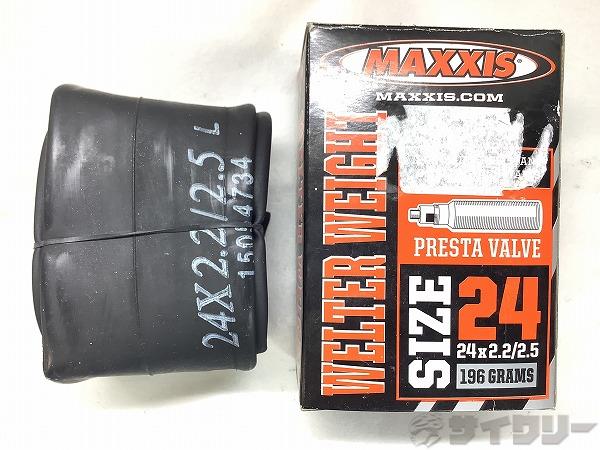 チューブ 24インチ マキシス タイヤチューブ　ウェルターウェイト　24×2.2/2.5　仏式　36mm　定価900円..