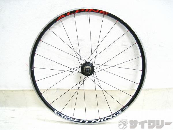 ホイール 700C ライトニング リアホイール ALPINE シマノ8-10s クリンチャー - 中古