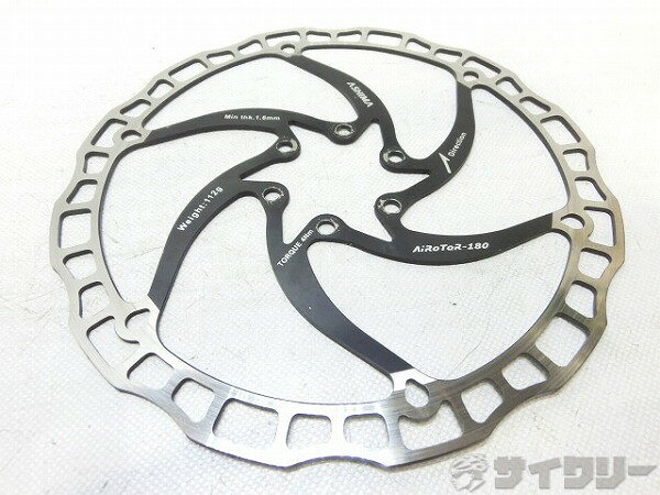 ブレーキ用小物 ディスクローター アシマ ディスクローター AIROTER 180mm/6穴 - 中古